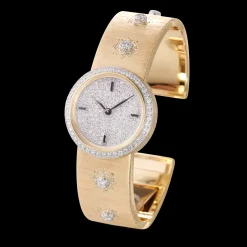 Buccellati MACRI YELLOW GOLD SET WATCH WITH DIAMONDS