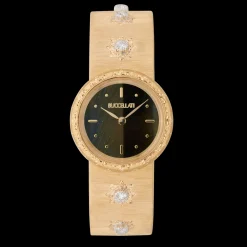 Buccellati MACRI YELLOW GOLD WATCH WITH DIAMONDS