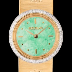 Buccellati MACRI YELLOW GOLD WATCH WITH DIAMONDS