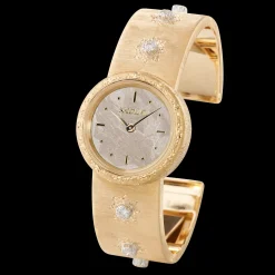 Buccellati MACRI YELLOW GOLD WATCH WITH DIAMONDS