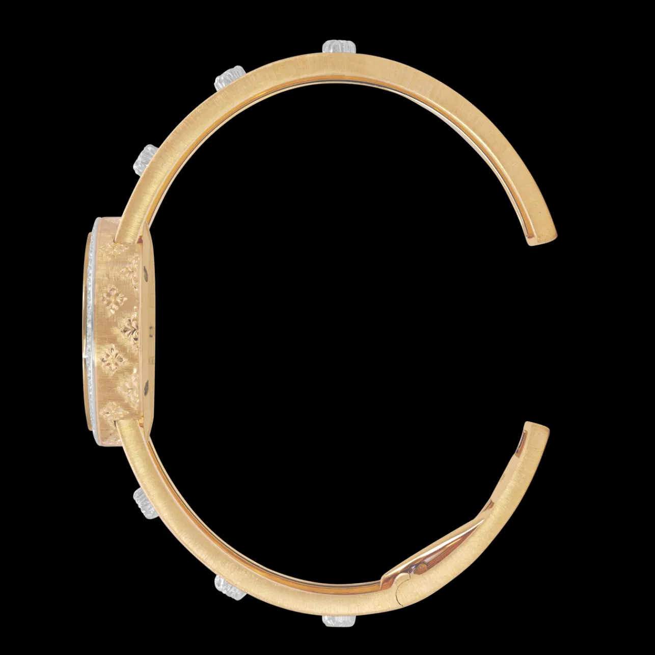 Buccellati MACRI YELLOW GOLD WATCH WITH DIAMONDS