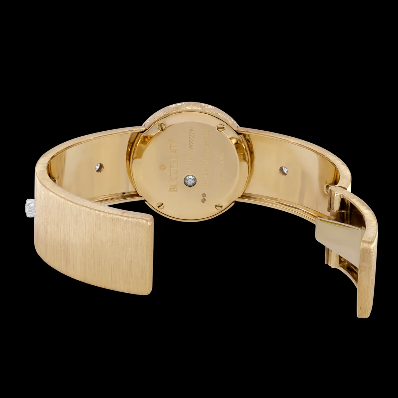 Buccellati MACRI YELLOW GOLD WATCH WITH DIAMONDS