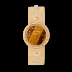 Buccellati MACRI YELLOW GOLD WATCH WITH DIAMONDS