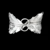 Buccellati MARIO APPLE SILVER LEAF BRACELET