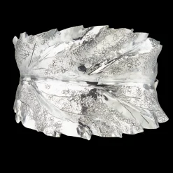 Buccellati MARIO MEDLAR SILVER LEAF BRACELET