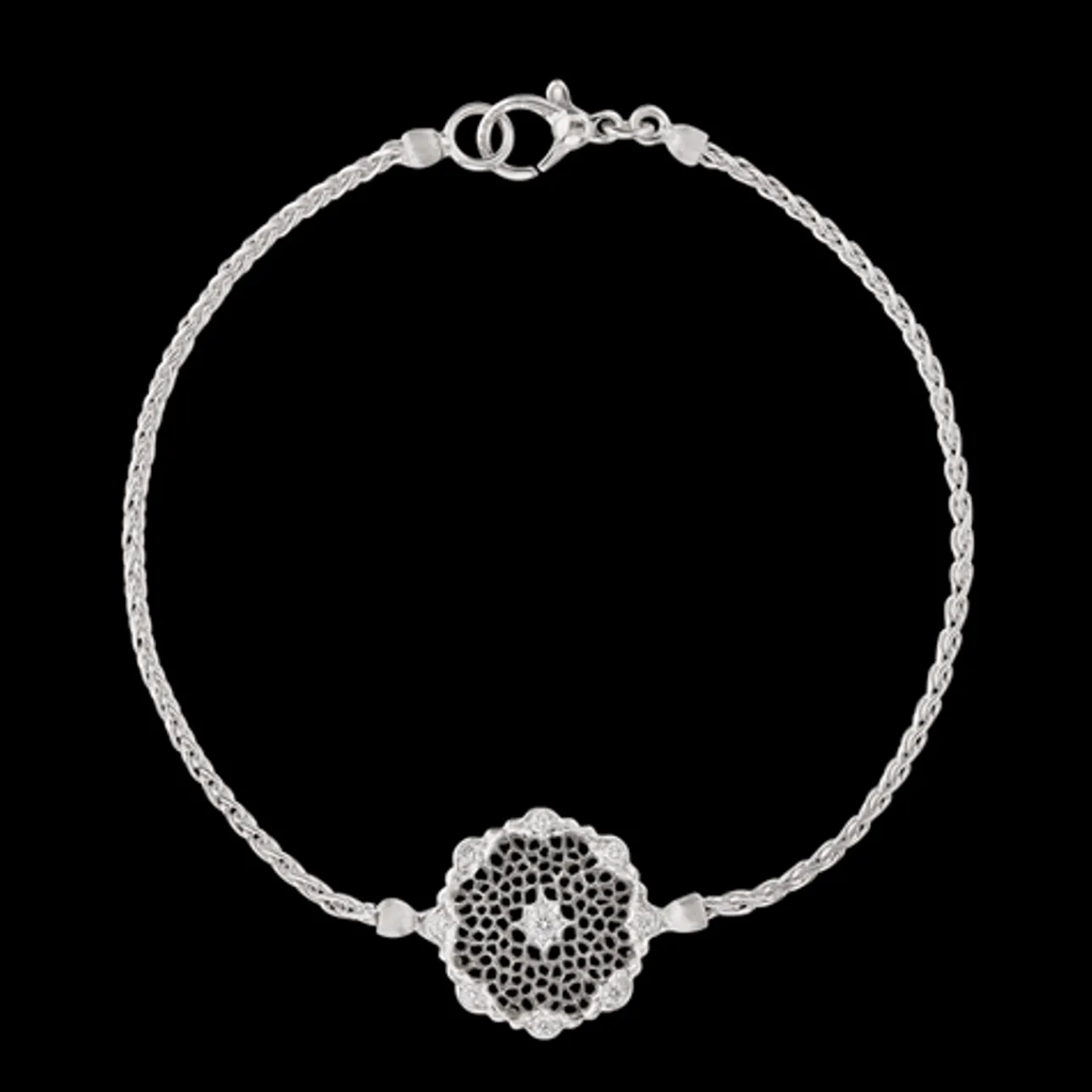 Buccellati MINI TULLE WHITE GOLD BRACELET