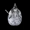 Buccellati MURANO GLASS SPOTTED PLUM JAM JAR