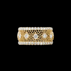 Buccellati NUOVO TULLE YELLOW GOLD ETERNELLE RING