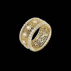 Buccellati NUOVO TULLE YELLOW GOLD ETERNELLE RING