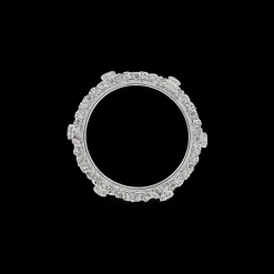 Buccellati OPERA FULL PAVE' WHITE GOLD ETERNELLE RING