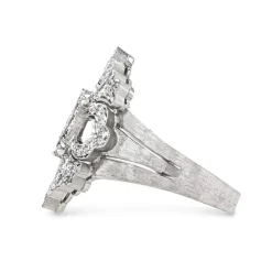 Buccellati OPERA FULL PAVE' WHITE GOLD RING