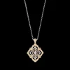 Buccellati OPERA GALILEO YELLOW AND WHITE GOLD PENDANT