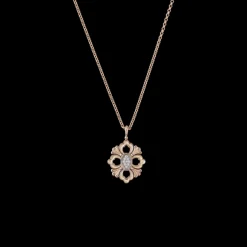 Buccellati OPERA PINK AND WHITE GOLD PENDANT