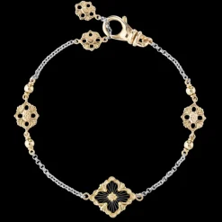 Buccellati OPERA TULLE YELLOW AND WHITE GOLD RAGGIERA BRACELET