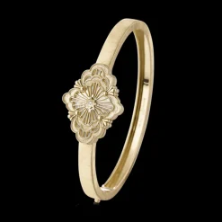 Buccellati OPERA TULLE YELLOW GOLD BRACELET WITH MOTHER OF PEARL