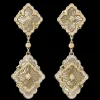 Buccellati OPERA TULLE YELLOW GOLD EARRINGS