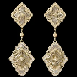 Buccellati OPERA TULLE YELLOW GOLD EARRINGS