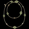 Buccellati OPERA TULLE YELLOW GOLD NECKLACE WITH ROUND DIAMONDS