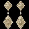 Buccellati OPERA TULLE YELLOW GOLD PENDANT EARRINGS