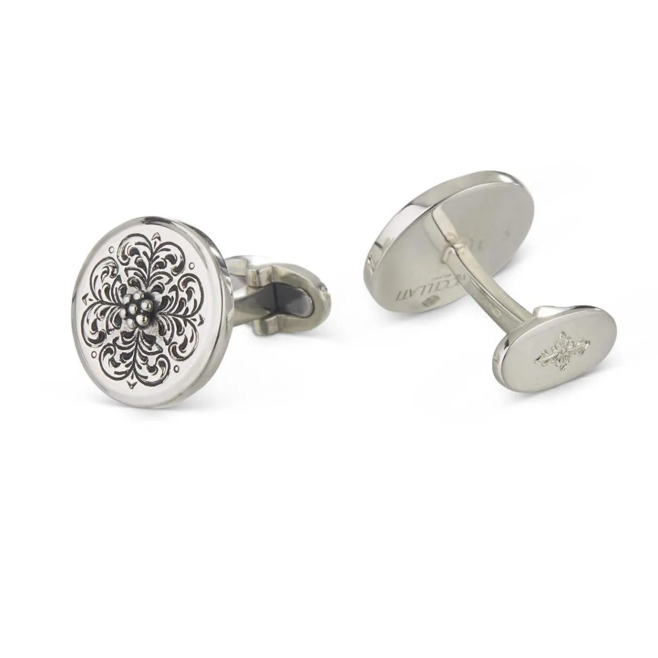 Buccellati ORNATINO SILVER CUFFLINKS