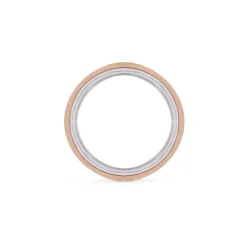 Buccellati PINK AND WHITE GOLD ETERNELLE WEDDING RING