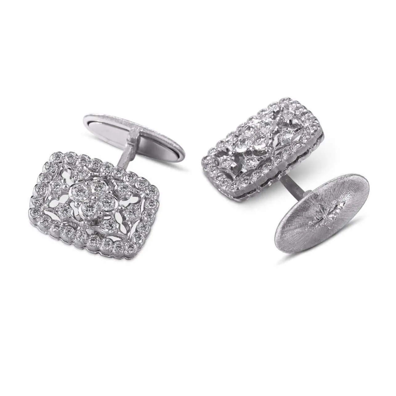 Buccellati PREMIUM GENTLEMAN WHITE GOLD CUFFLINKS