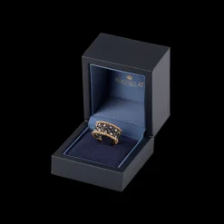 Buccellati RAMAGE WHITE AND YELLOW GOLD SET ETERNELLE WITH DIAMONDS