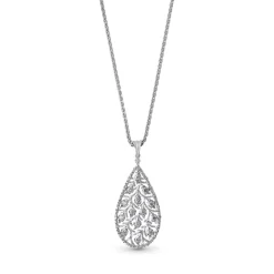 Buccellati RAMAGE WHITE GOLD PENDANT WITH DIAMONDS