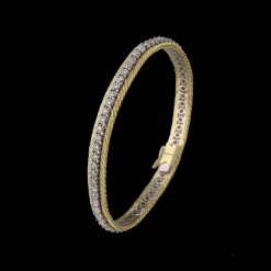 Buccellati RASO YELLOW AND WHITE GOLD BRACELET