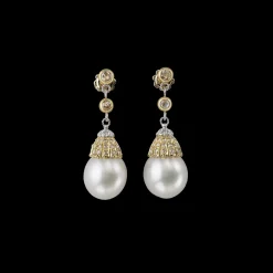 Buccellati ROLÒ WHITE AND YELLOW GOLD EARRINGS