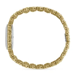 Buccellati ROMBI WHITE AND YELLOW GOLD WATCH