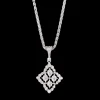 Buccellati ROMBI WHITE GOLD PENDANT