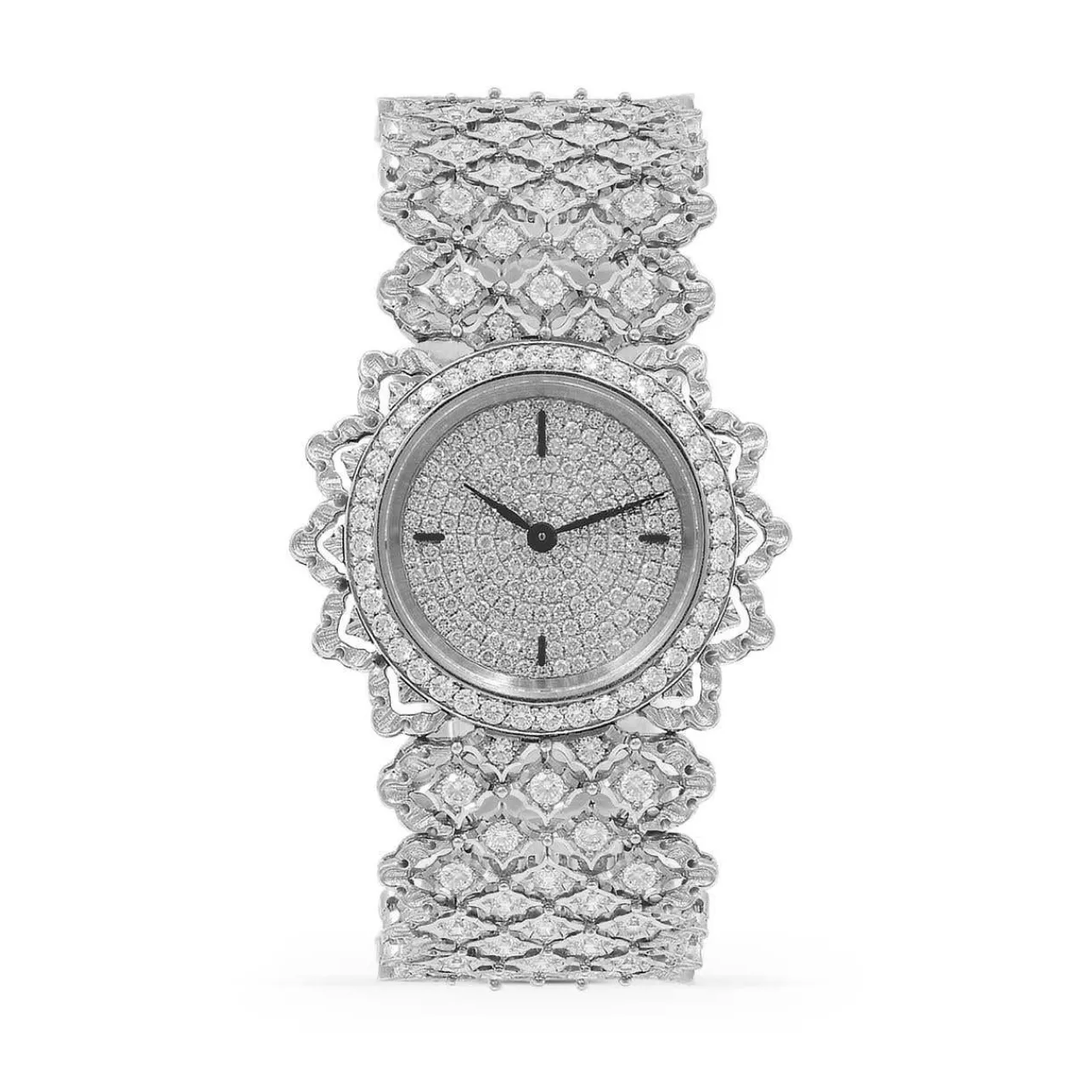 Buccellati ROMBI WHITE GOLD WATCH WITH DIMONDS