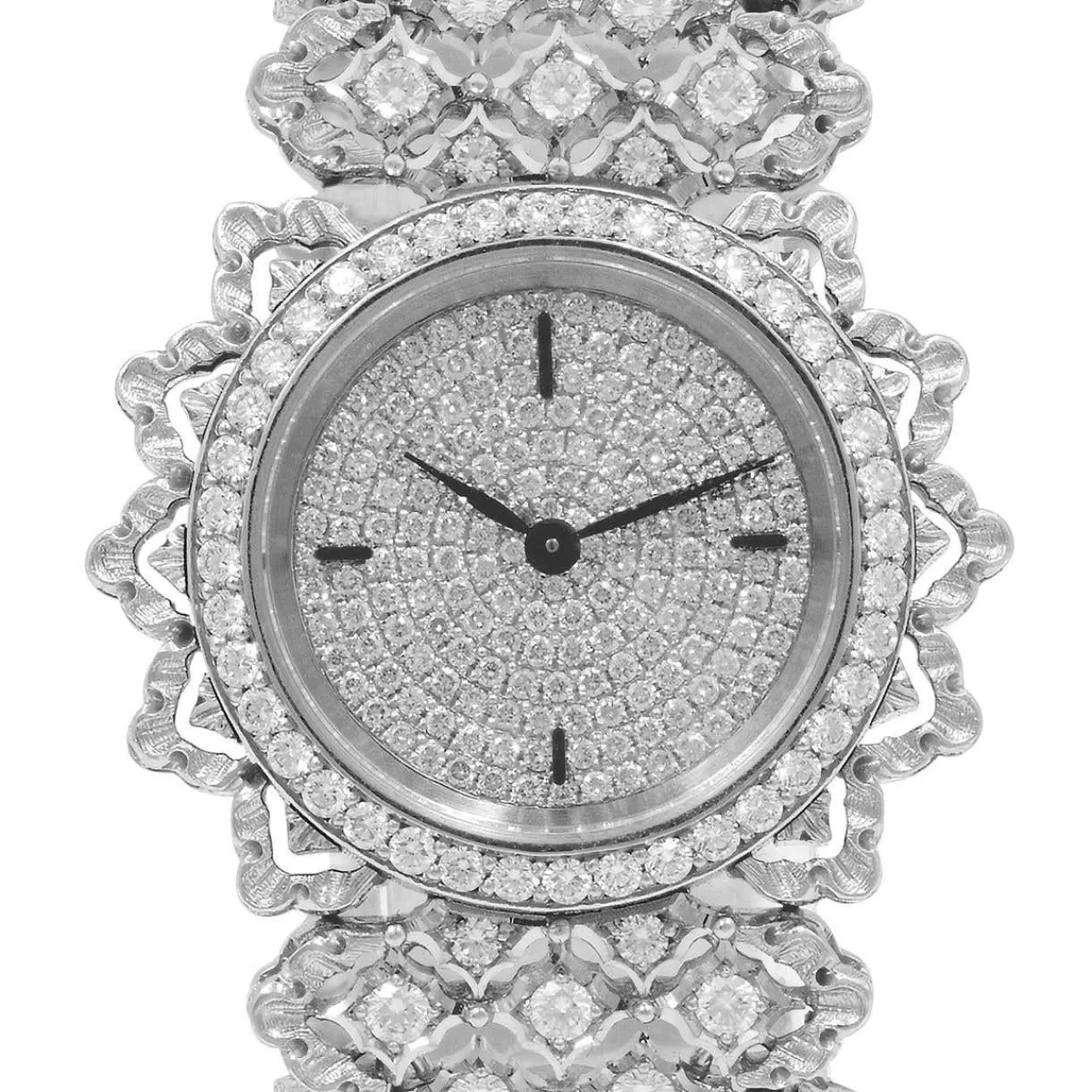 Buccellati ROMBI WHITE GOLD WATCH WITH DIMONDS