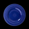 Buccellati ROUCHE COBALT BLUE PORCELAIN DESSERT PLATE