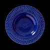Buccellati ROUCHE COBALT BLUE PORCELAIN SOUP PLATE