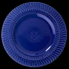 Buccellati ROUCHE COBALT BLUE PORCELAIN DINNER PLATE