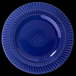 Buccellati ROUCHE COBALT BLUE PORCELAIN DINNER PLATE