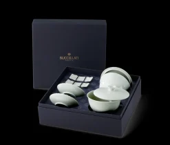 Buccellati ROUCHE TANG GREEN PORCELAIN ASIA SET