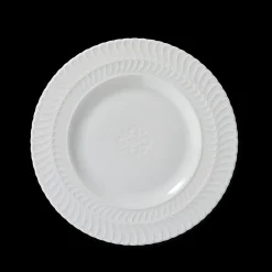Buccellati ROUCHE WHITE PORCELAIN DESSERT PLATE