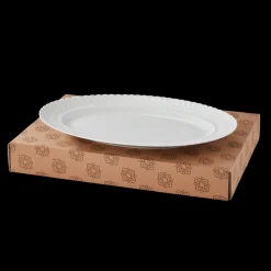 Buccellati ROUCHE WHITE PORCELAIN SERVING PLATE