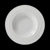 Buccellati ROUCHE WHITE PORCELAIN SOUP PLATE