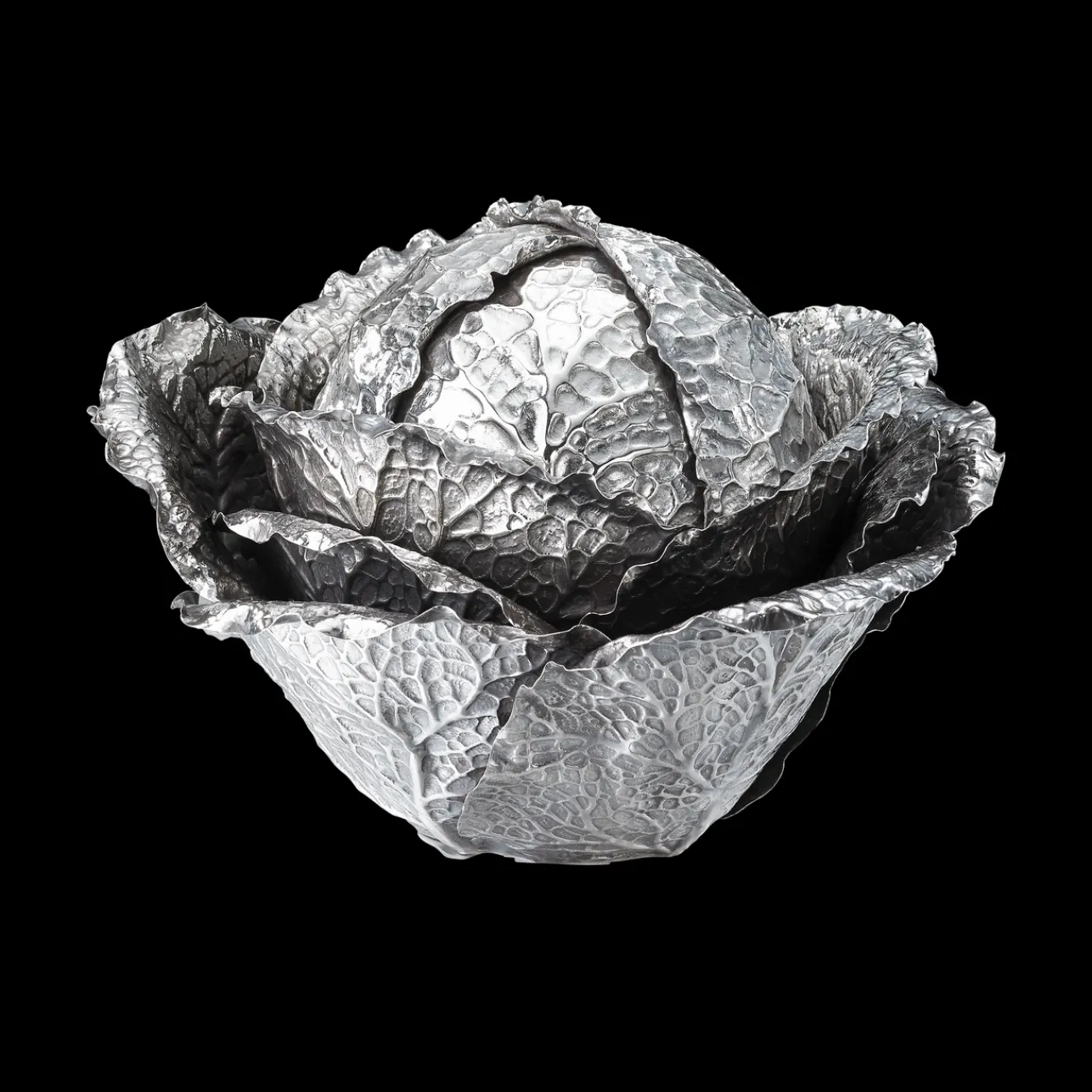 Buccellati SILVER CABBAGE LARGE CENTERPIECE