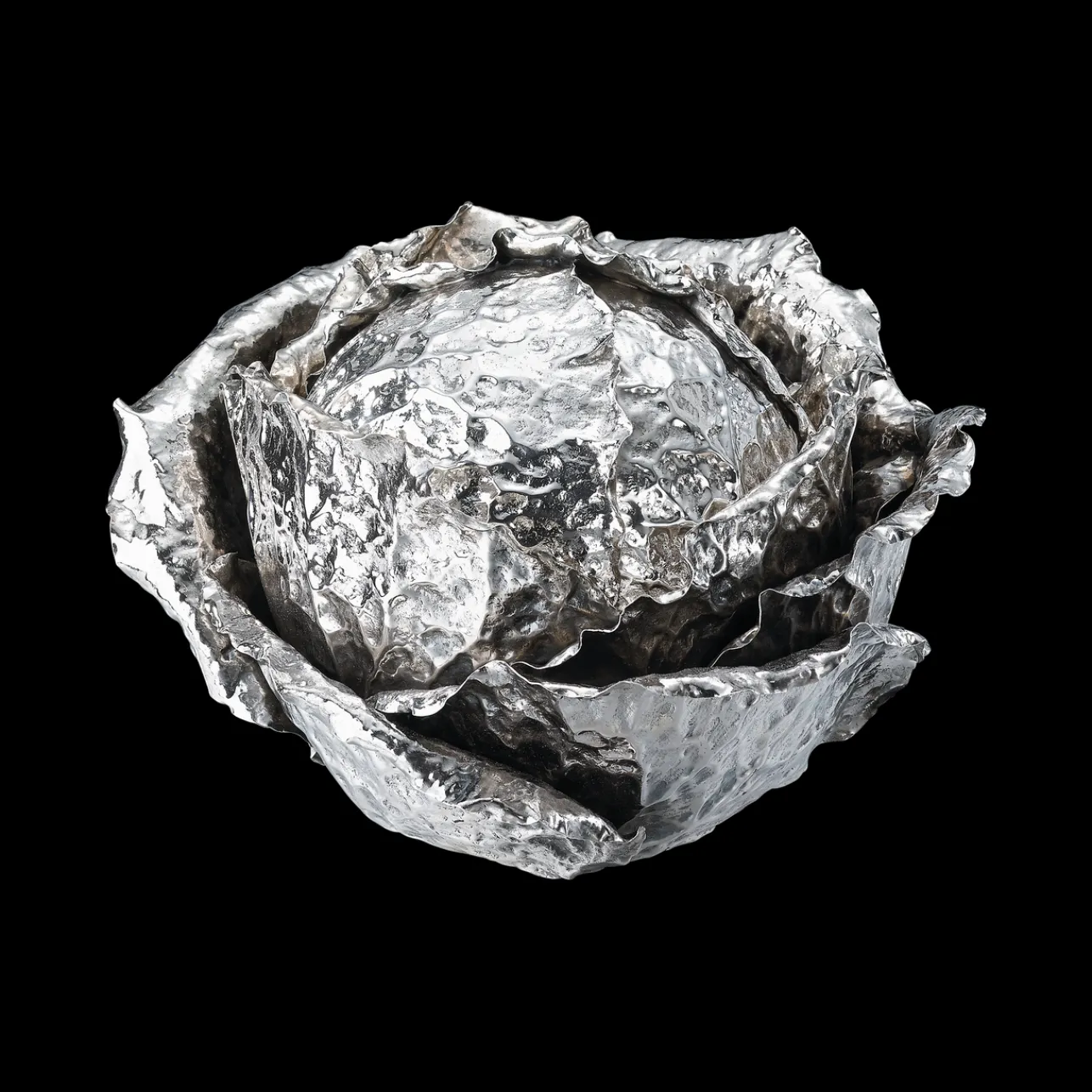 Buccellati SILVER CABBAGE LARGE CENTERPIECE