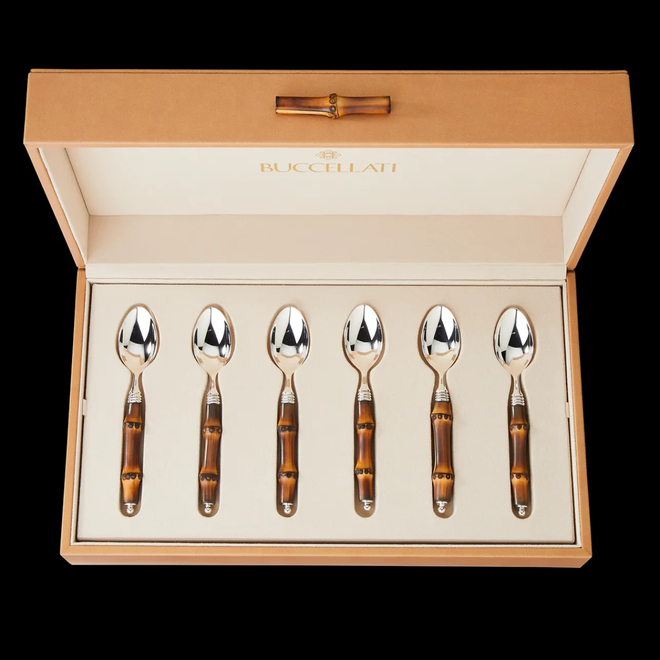 Buccellati TAHITI 6-PIECE COFFEE SPOON SET