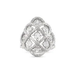 Buccellati ÉTOILÉE WHITE GOLD RING WITH DIAMONDS