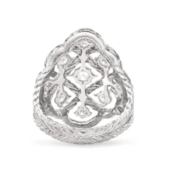 Buccellati ÉTOILÉE WHITE GOLD RING WITH DIAMONDS