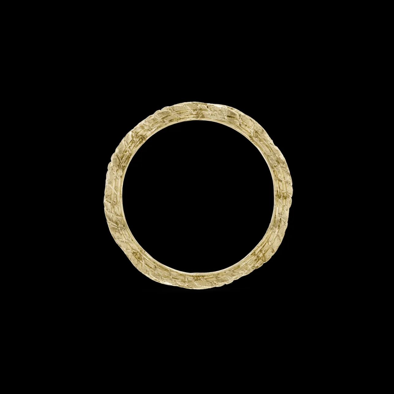 Buccellati ÉTOILÉE YELLOW AND WHITE GOLD ETERNELLE RING WITH DIAMONDS