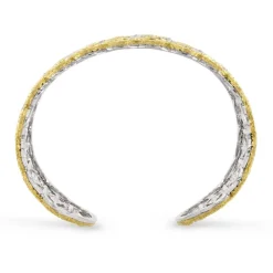 Buccellati ÉTOILÉE YELLOW AND WHITE GOLD BRACELET WITH DIAMONDS