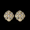 Buccellati ÉTOILÉE YELLOW AND WHITE GOLD SET EARRINGS WITH DIAMONDS
